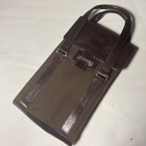 CUTTER & BUCK Valet Wine Bottles Carrier Bag Great Canvas